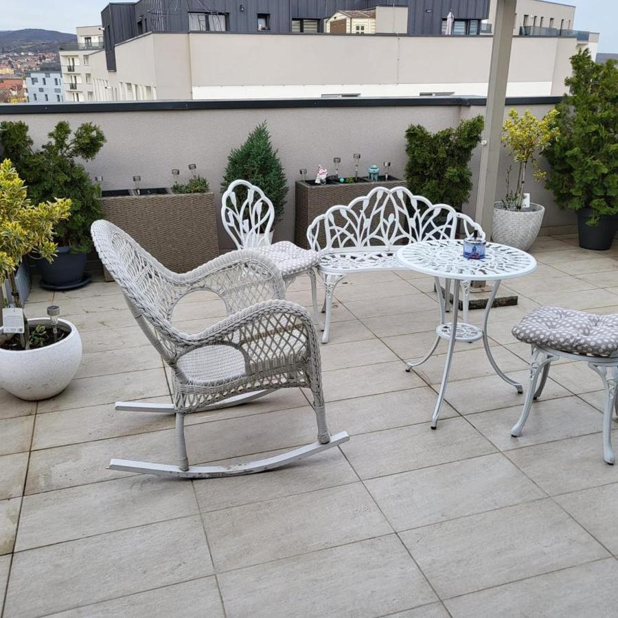 Sibiu Bach Penthouse Daire Dış mekan fotoğraf