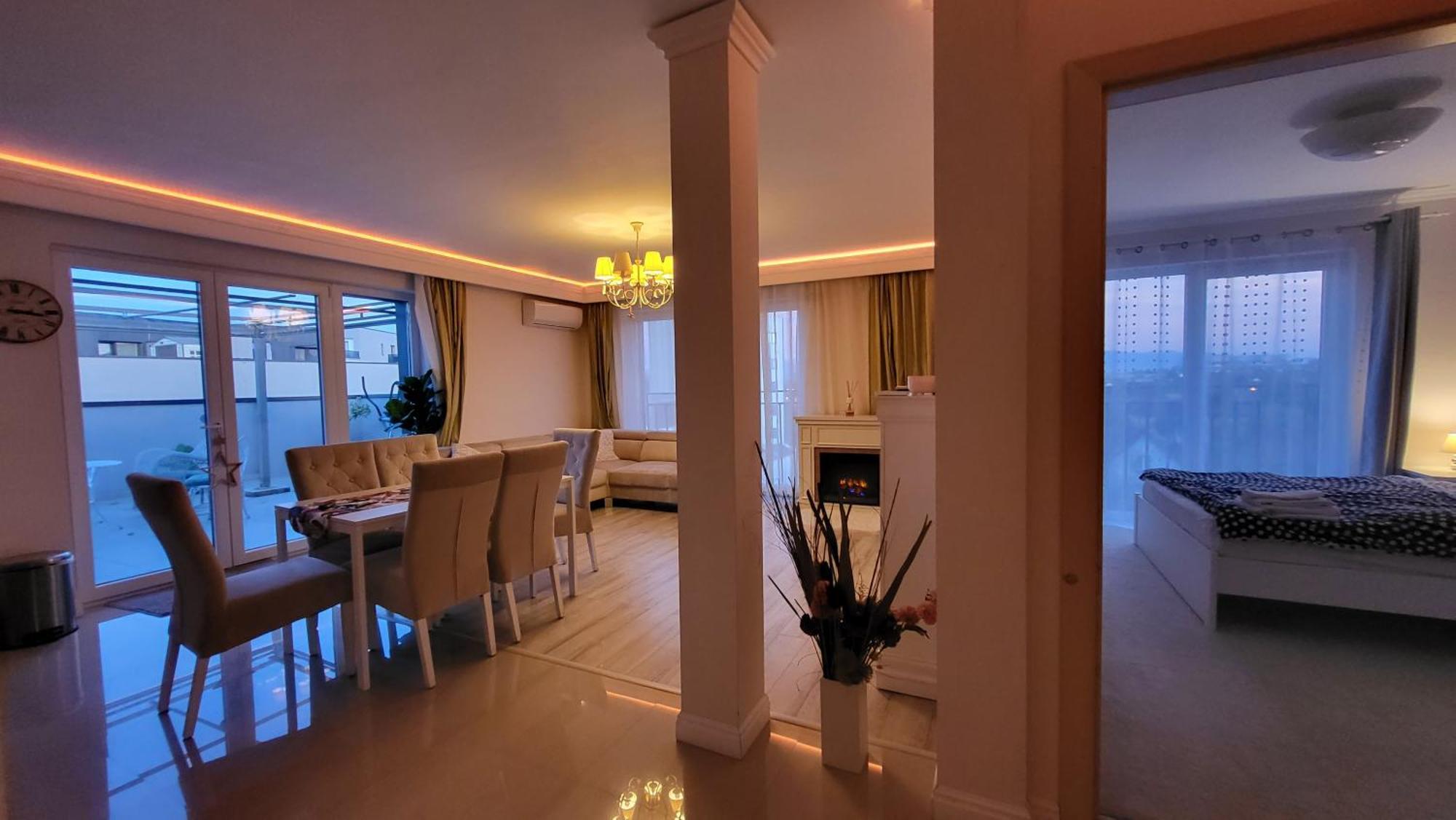 Sibiu Bach Penthouse Daire Dış mekan fotoğraf