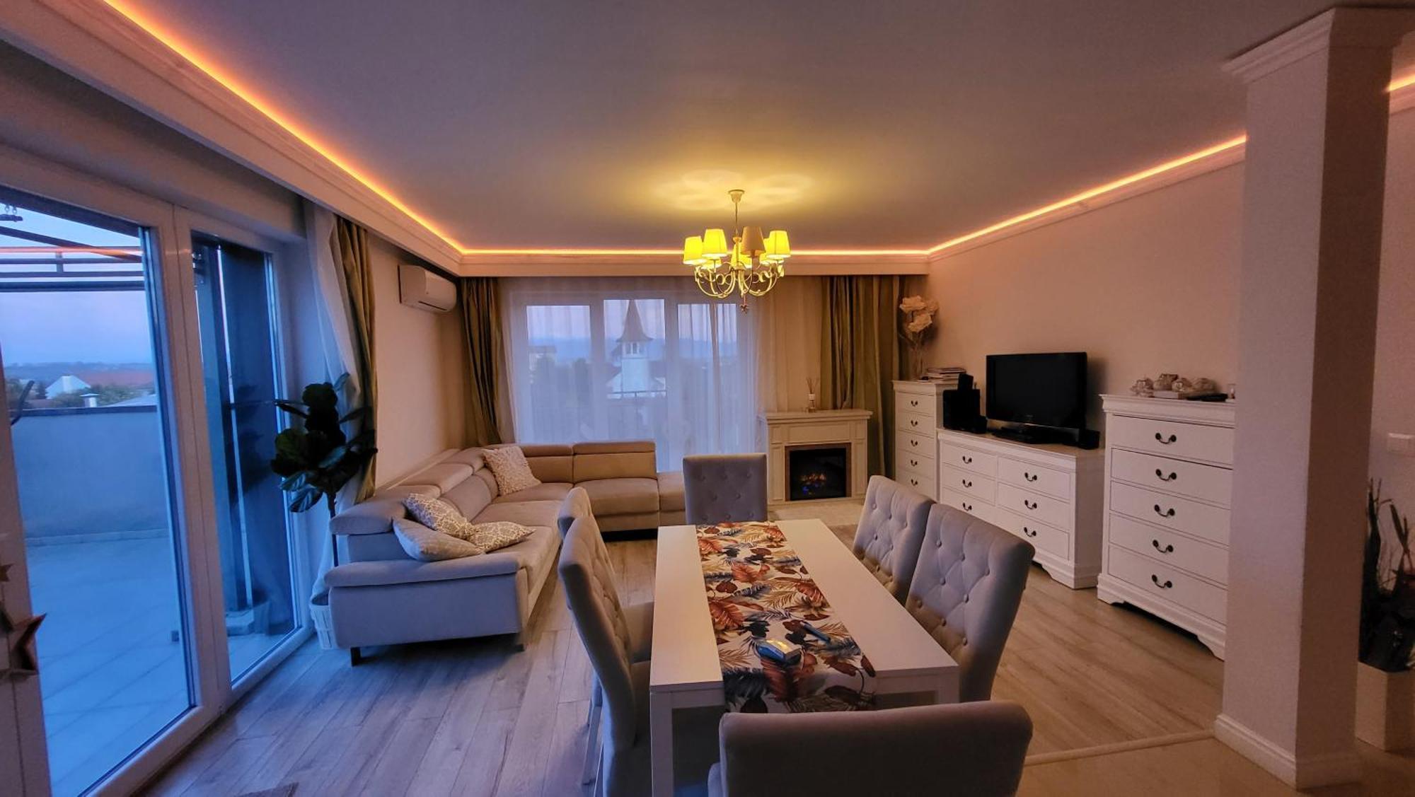 Sibiu Bach Penthouse Daire Dış mekan fotoğraf