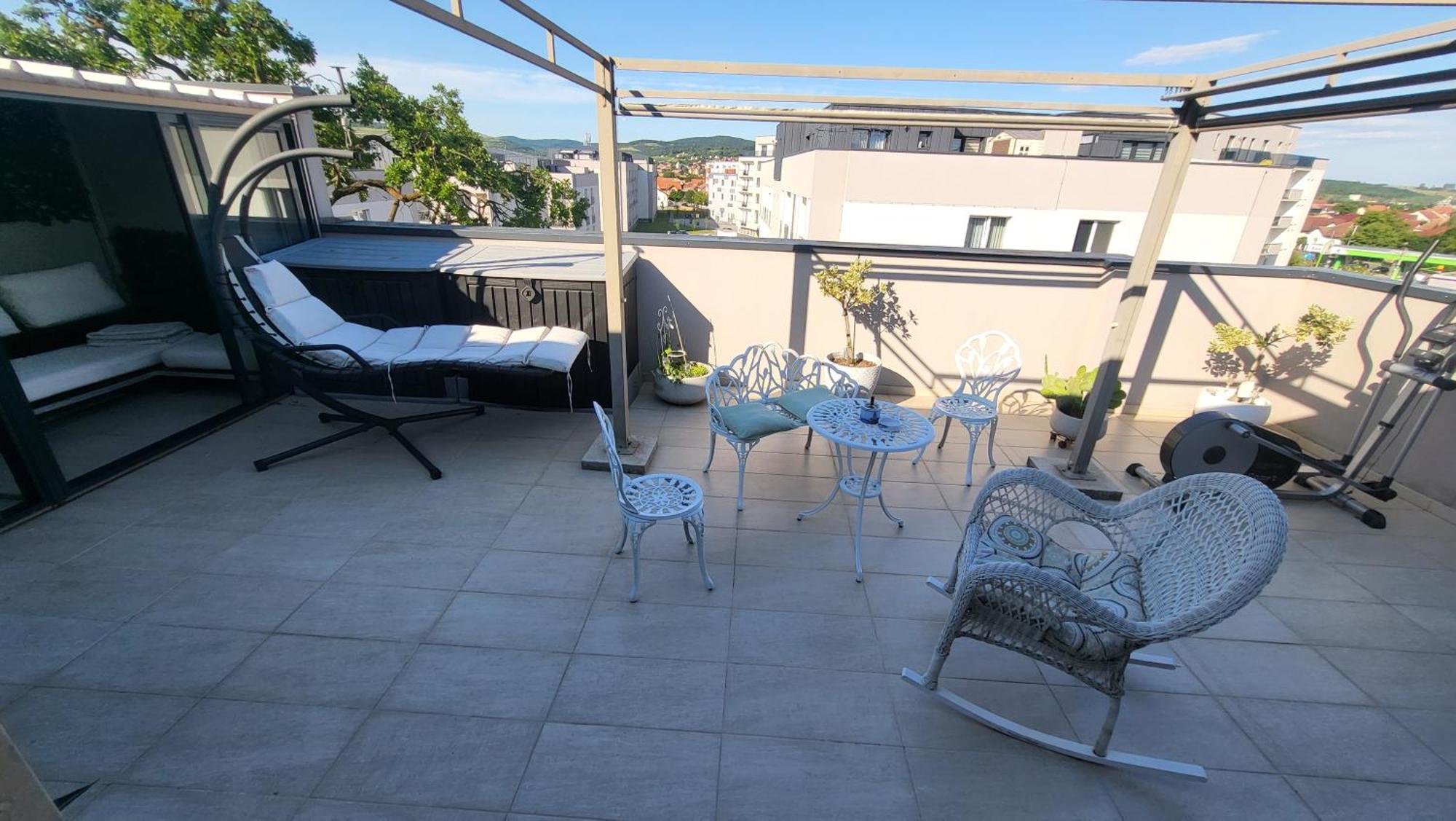 Sibiu Bach Penthouse Daire Dış mekan fotoğraf